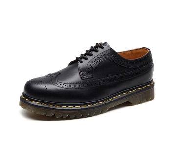 SKÓRA SMOOTH Oxford GLANY PÓŁBUTY ELEGANCKIE