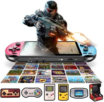 ПОРТАТИВНАЯ ИГРОВАЯ КОНСОЛЬ X7 1000 РЕТРО МИНИ-ИГР