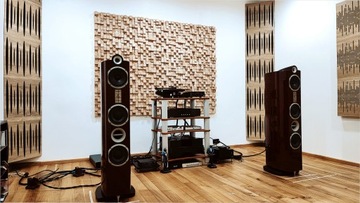 Деревянный акустический диффузор 