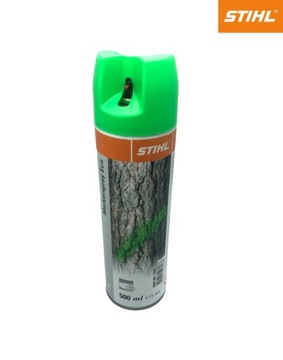 STIHL КРАСКА ДЛЯ МАРКИРОВКИ ДЕРЕВА 500мл ЗЕЛЕНАЯ
