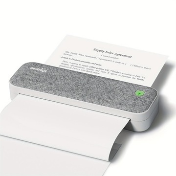 Бесчернильный портативный термопринтер PeriPage A40, беспроводной мобильный принтер для путешествий