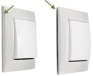 SIMON 54 ДВОЙНАЯ ЗАКРЫТАЯ КНОПКА БЕЛАЯ DP2.01/11