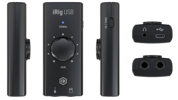 iRig USB, USB-C гитарный и басовый интерфейс для Mac, ПК