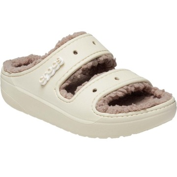 CROCS DAMSKIE LEKKIE KLAPKI OCIEPLANE KAPCIE PAPUCIE KROKSY DOMOWE r. 37-38