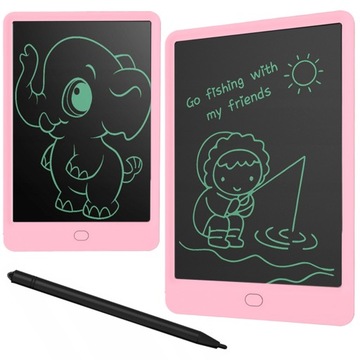 DENVER TABLET GRAFICZNY ZNIKOPIS DO RYSOWANIA 10,5 dla dziecka różowy