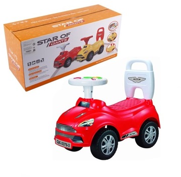 HIPCIO Ride On Walker Walker Push Car Звуки автомобиля!