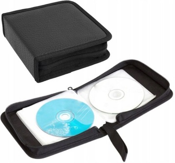 POKROWIEC ETUI FUTERAŁ NA PŁYTY CD DVD 40SZT