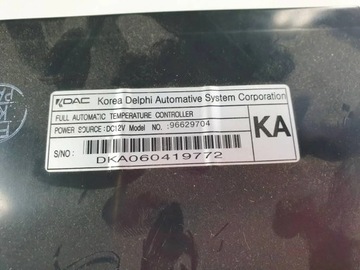 CHEVROLET CAPTIVA 2006R PANEL KLIMATIZACE ŘÍZENÍ