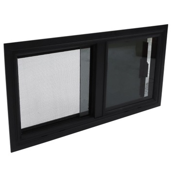 KAMPER PRZYCZEPA KEMPINGOWA OKNO UCHYLNE PRZESUWANE 55X26 CM PRAKTYCZNE