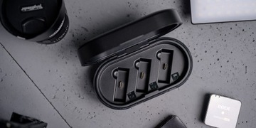 Ładowarka trójkanałowa ZGCine do Rode Wireless Go
