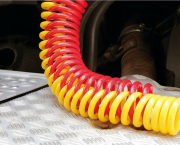 Чехол для спиральных кабелей, чехол для грузовика, полуприцепа, черный, комплект 220 см