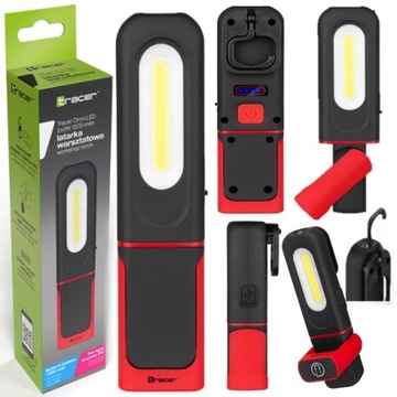 СВЕТОДИОДНАЯ ЛАМПА ДЛЯ МАСТЕРСКОЙ МАГНИТНЫЙ АККУМУЛЯТОРНЫЙ ФАКЕЛ