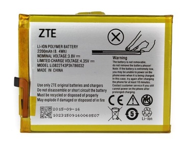 ORYGINALNA BATERIA Li3822t43p3H786032 ZTE V6 D6 X7
