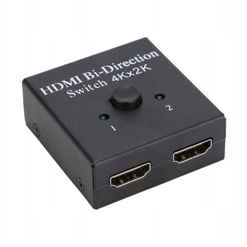 Dwukierunkowy rozdzielacz HDMI 3D 1080P 4Kx2K HD