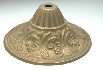 Podkloszówka mosiężna, części mosiężne do lamp