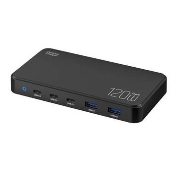 СЕТЕВОЕ ЗАРЯДНОЕ УСТРОЙСТВО BLITZWOLF FAST USB 5 В 1 3X USB-A 3X USB-C QC PD 120 Вт