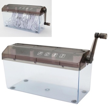 Niszczarka ręczna Mini A4 do dokumentów biurowych