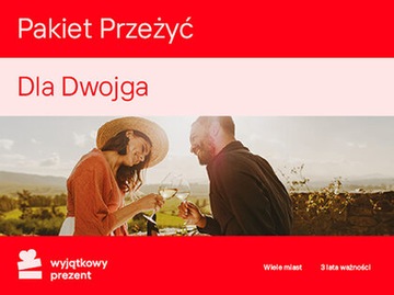 Wyjątkowy Prezent Pakiet Przeżyć dla Dwojga