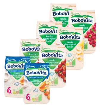 Mega Zestaw Ulubionych Kaszek Bobovita 230g po 6 miesiącu