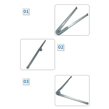 Рожковый ключ, круглый гаечный ключ на 4 мм.