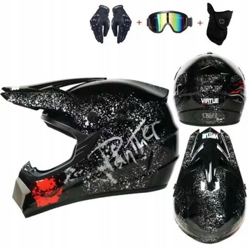 KASK MOTOCYKLOWY OFF-ROAD ENDURO MOTOCROSS