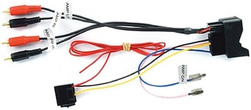 ZŁĄCZE ISO AUDI SEAT SKODA VW Fakra ISO z RCA BOSE