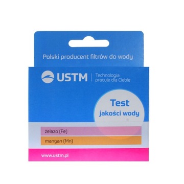 Test-4 jakości wody (żelazo, mangan) UST-m