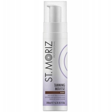 ST. MORIZ Мусс для загара Темный мусс для самостоятельного загара 200 мл + перчатка