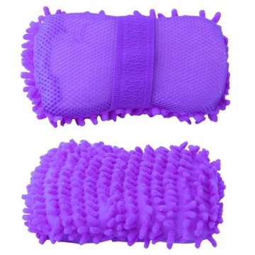 БОЛЬШАЯ ГУБКА ИЗ МИКРОФИБРЫ ДЛЯ МОЙКИ АВТОМОБИЛЕЙ CARS XL