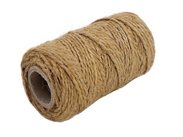 SZNUREK JUTOWY 100G NATURALNY