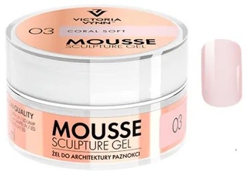 ŻEL BUDUJĄCY VICTORIA VYNN MOUSSE SCULPTURE GEL CORAL SOFT NO. 03 50 ML