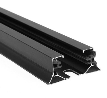 1-фазная черная шина, 2 метра