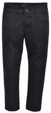 GRACE Удобные черные брюки, строгие чиносы, элегантные (11/12), размер 146/152.