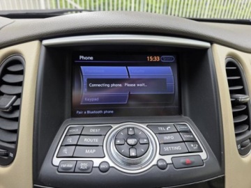Infiniti EX 3.7 V6 320KM 2010 INFINITI EX37 V6 3.7l benzyna 320KM Salon PL Bezwypadkowy 140, 227km, zdjęcie 15