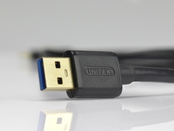 Микрокабель UNITEK USB 3.0 A-B для внешнего накопителя. 1м