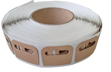 ЕВРОВЕШАЛКИ ЭКО КОРИЧНЕВАЯ БУМАЖНАЯ ВЕШАЛКА 500 шт.