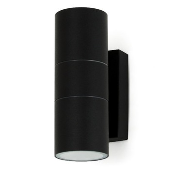 LAMPA ELEWACYJNA OGRODOWA KINKIET ELEWACYJNY ŚCIENNY 2xGU10