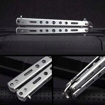 ТРЕНИРОВОЧНЫЙ НОЖ БАБОЧКА ТРЕНИРОВОЧНЫЙ ГРЕБЕНЬ БАБОЧКА