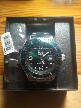 Zegarek ICE Watch ICE Steel Green silver - męski