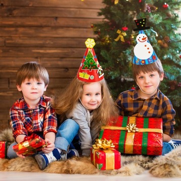 Детская новогодняя шапка, костюмы, кукольные костюмы, 5 шт.