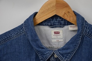 Levi's jeansowa koszula męska L slim denim