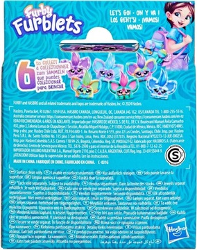 Интерактивный талисман Furby Furblets в стиле хип-боп с 45 звуками Hasbro