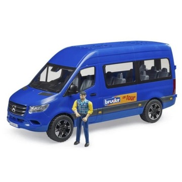 Mercedes Benz Sprinter микроавтобус синий автомобиль