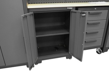 Большой шкаф для мастерской 255 см, мебель для мастерской, тележка GRUBBER НОВИНКА