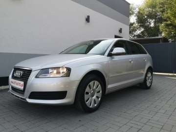 Audi A3 8P 2009 Audi A3 Sportback 1.6 MPI 102KM SPORTBACK Klimatro, zdjęcie 9