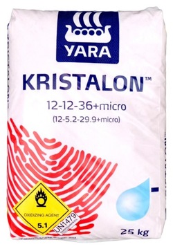 Kristalon Czerwony 12+12+36 25 kg Yara