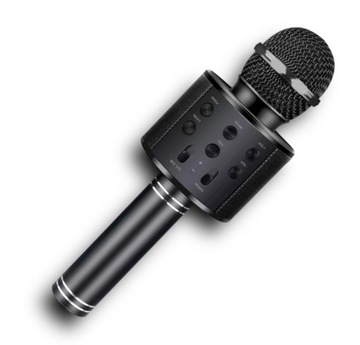 Mikrofon Karaoke Bluetooth RGB Bezprzewodowy Głośnik Dla Dzieci i Dorosłych