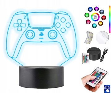 Lampka na biurko PlayStation PAD 16k. LED PLEXIDO