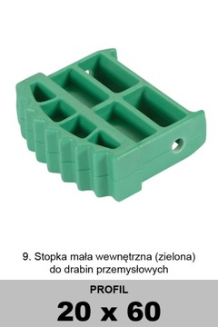 Stopka mała wew. do drabin przemysłowych Drabex