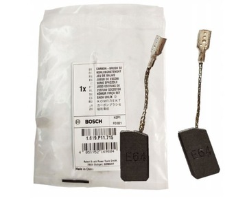 BOSCH SZCZOTKI WĘGLOWE GWS 850 C CE 750 GWS 9-115 9-125 880 850 C ORYGINAŁ